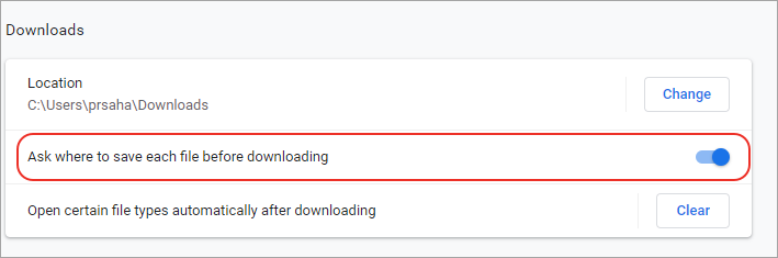 Downloads.