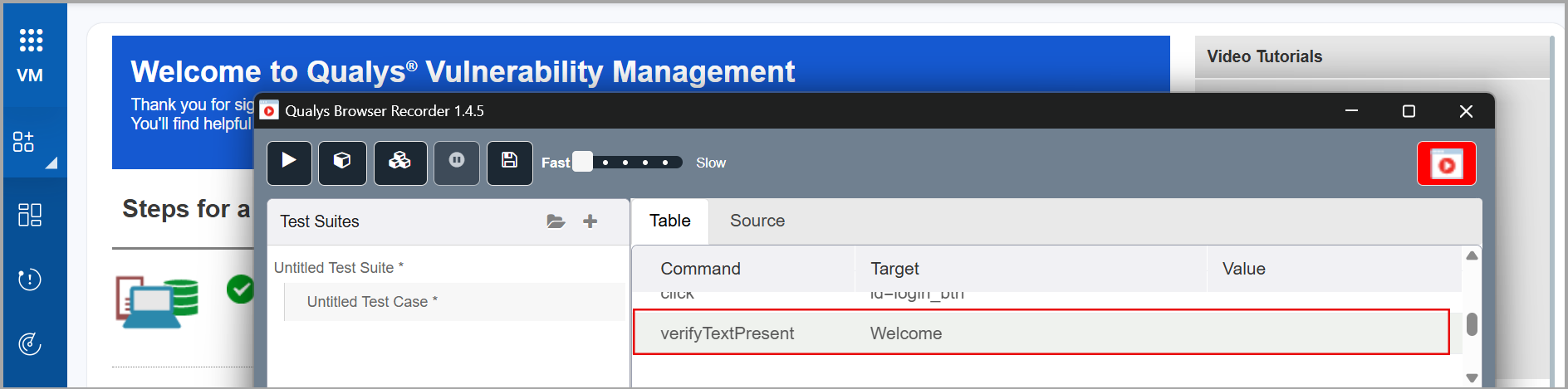 Verify Text.