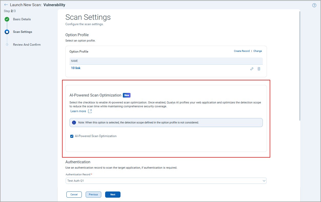 ai-powered scan.