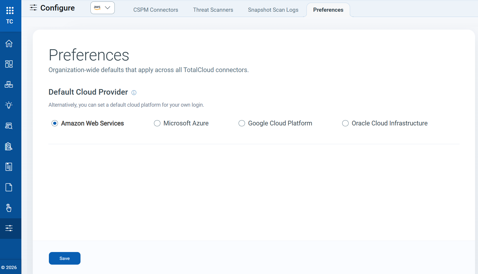 default cloudprovider