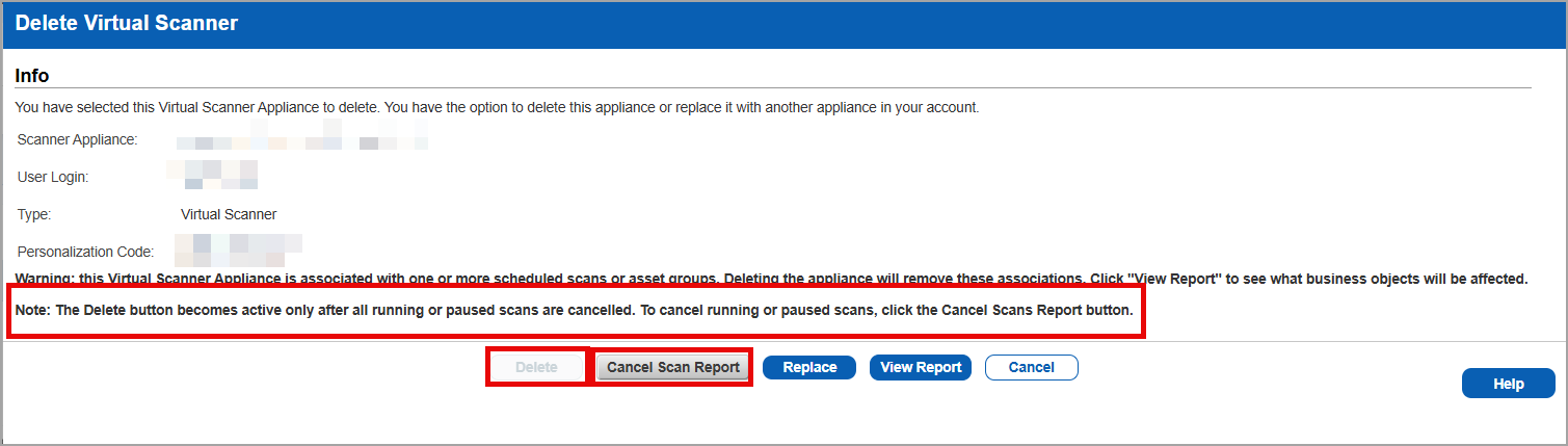 delete virtual scanner