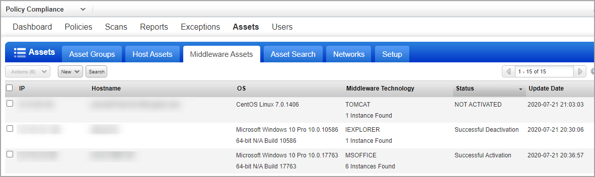 Middleware Assets