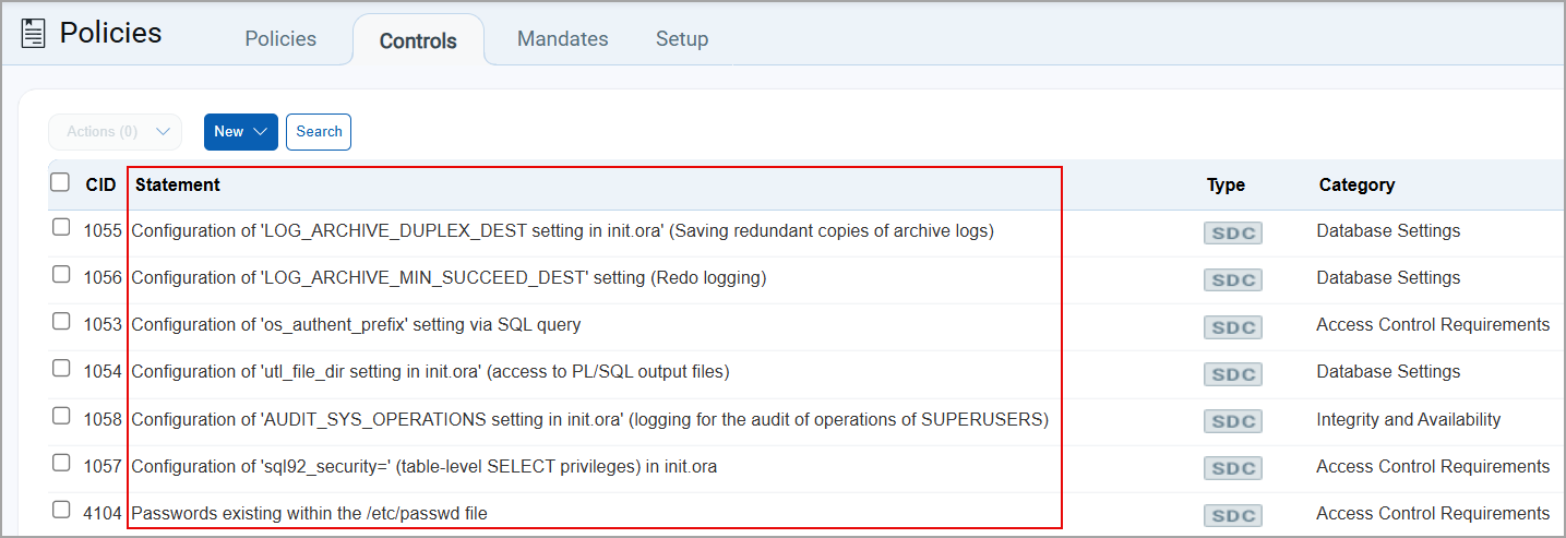 scan failure notification tab in setup tab.
