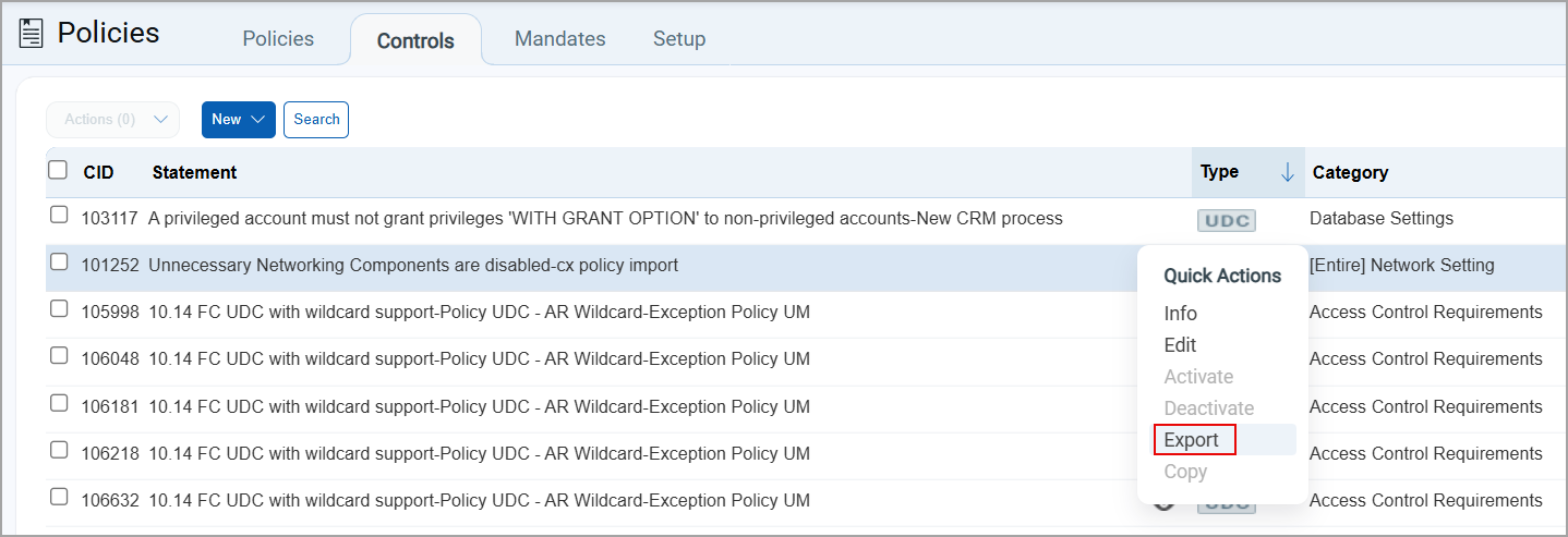 New UDC supported technologies