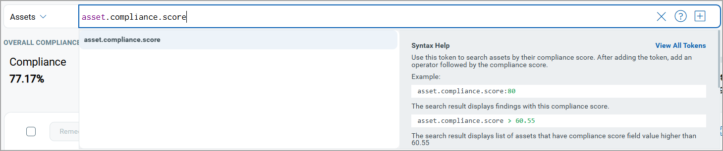 Asset Compliance Score QQL token updated with new operators.