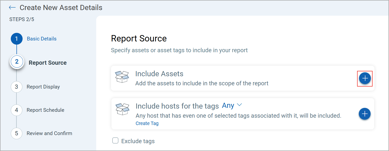 include assets section.