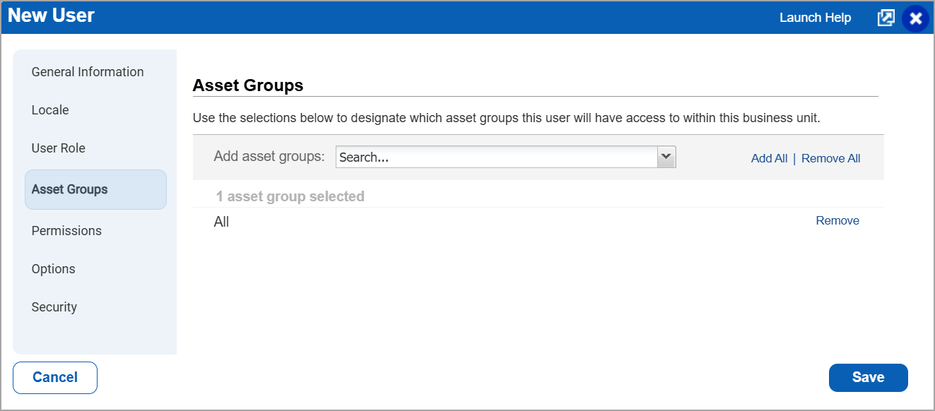 All group assigned to sub-user