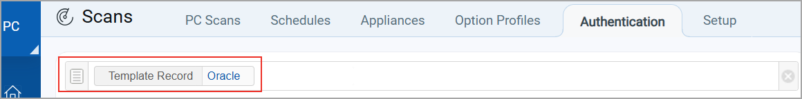 Search by template record name