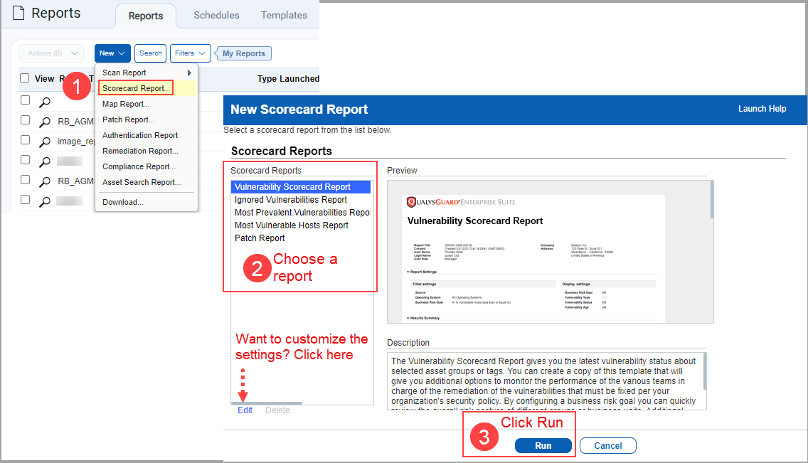 Scoremaster Report Tell me about Scorecard Reports