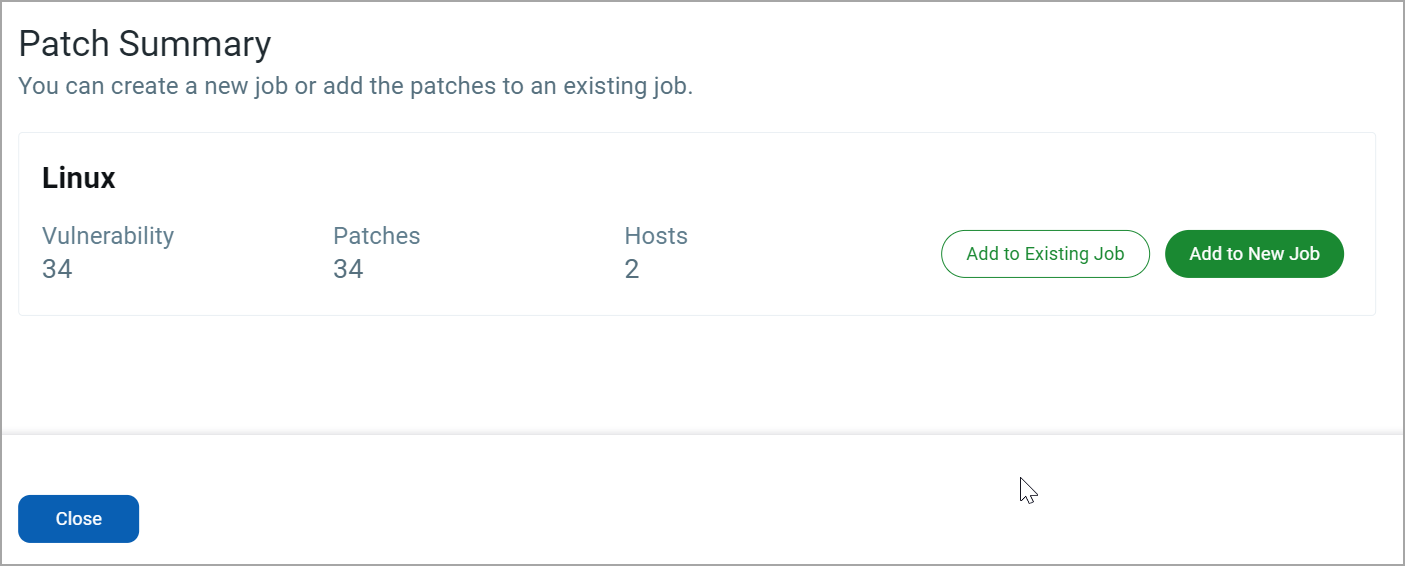 Patch Summary for Windows Assets