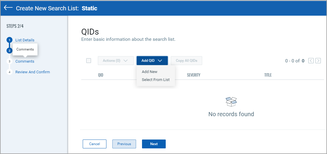 Add QIDs manually
