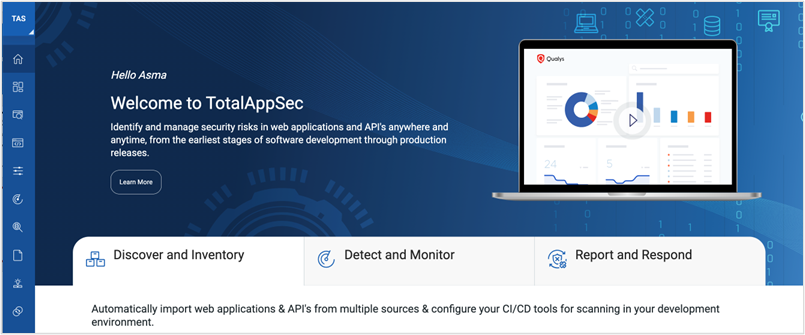 TAS show in app picker.
