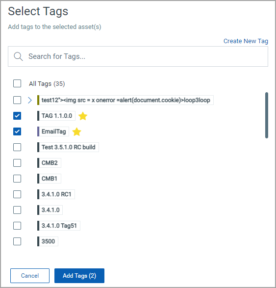 add tags