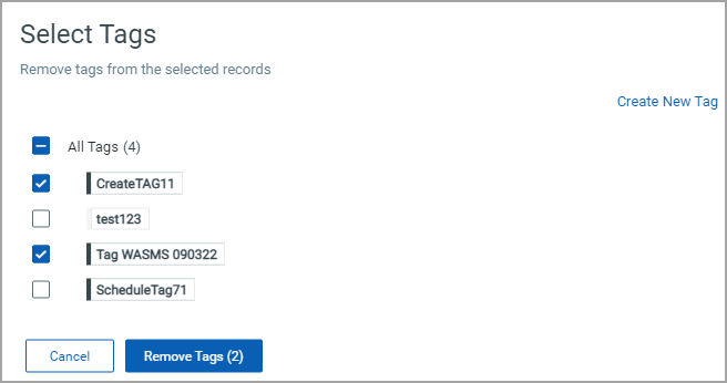 remove tags