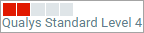The severity icon set at level 4.