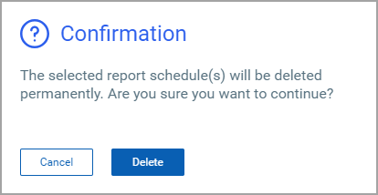 schedule delete confirmation