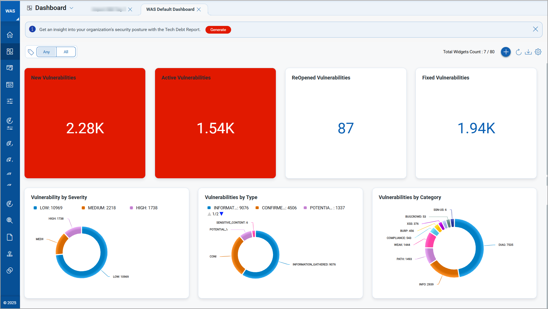 new enhanced dashboard.