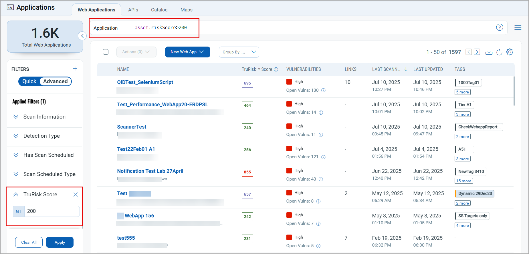 Operators for Numeric Search.